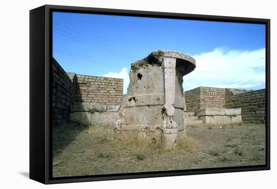Temple of the Sibitti, Khorsabad, Iraq, 1977-Vivienne Sharp-Framed Stretched Canvas