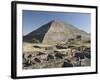 Temple of the Sun, Archaeological Zone of Teotihuacan, UNESCO World Heritage Site, Mexico-null-Framed Photographic Print