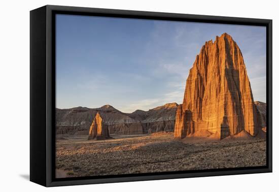 Temple of the Sun, Capitol Reef, Utah-John Ford-Framed Stretched Canvas