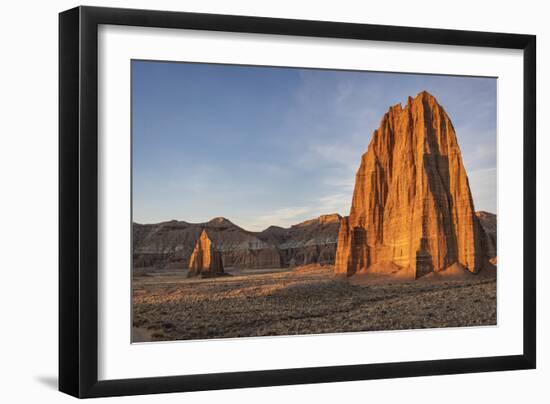 Temple of the Sun, Capitol Reef, Utah-John Ford-Framed Photographic Print