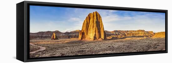 Temple of the Sun, Capitol Reef, Utah-John Ford-Framed Stretched Canvas