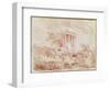 Temple of the Sybil at Tivoli-Jean-Honoré Fragonard-Framed Giclee Print