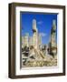 Temple of the Warriers, Chichen Itza, Mexico-Adina Tovy-Framed Photographic Print