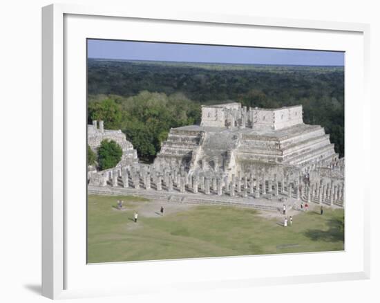 Temple of the Warriors, Chichen Itza, Mexico, Central America-Robert Harding-Framed Photographic Print