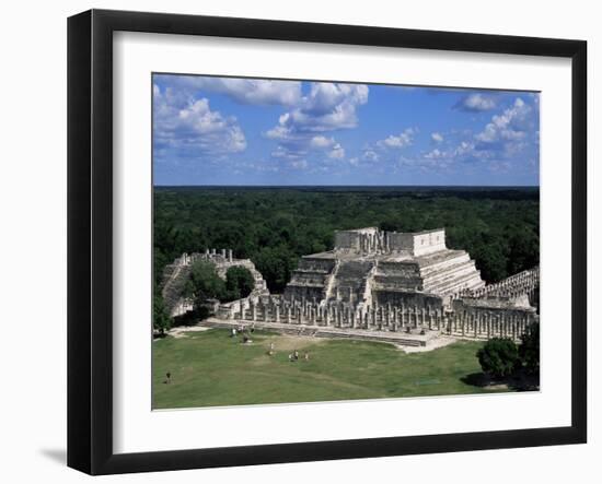 Temple of the Warriors, Chichen Itza, Unesco World Heritage Site, Yucatan, Mexico, North America-Nelly Boyd-Framed Photographic Print