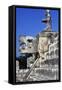 Temple of the Warriors, Detail, Chichen Itza-null-Framed Stretched Canvas