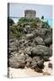 Temple of the Wind God Tulum Mexico-George Oze-Stretched Canvas