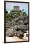 Temple of the Wind God Tulum Mexico-George Oze-Framed Photographic Print