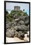 Temple of the Wind God Tulum Mexico-George Oze-Framed Photographic Print