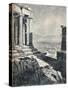 'Temple of Theseus from the Acropolis', c1913-Joseph Pennell-Stretched Canvas