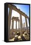 Temple of Trajan, Bergama (Pergamum), Anatolia, Turkey, Asia Minor, Eurasia-Neil Farrin-Framed Stretched Canvas