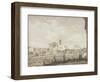 Temple of Venus and Rome, Rome, 1781 (W/C with Pen and Brown Ink over Pencil on Paper)-William Pars-Framed Giclee Print