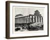 Temple of Vesta at Paestum-null-Framed Giclee Print