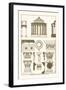 Temple of Vesta at Tivoli, Incantana at Salonichi-J. Buhlmann-Framed Art Print