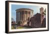 Temple of Vesta at Tivoli-M. Dubourg-Framed Stretched Canvas