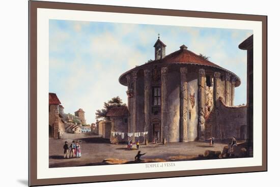 Temple of Vesta-M. Dubourg-Mounted Premium Giclee Print