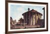 Temple of Vesta-M. Dubourg-Framed Art Print