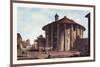 Temple of Vesta-M. Dubourg-Mounted Art Print