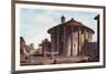 Temple of Vesta-M. Dubourg-Mounted Art Print