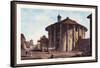 Temple of Vesta-M. Dubourg-Framed Stretched Canvas