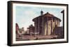 Temple of Vesta-M. Dubourg-Framed Stretched Canvas