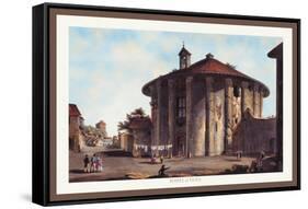 Temple of Vesta-M. Dubourg-Framed Stretched Canvas