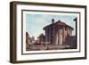 Temple of Vesta-M. Dubourg-Framed Premium Giclee Print