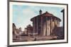 Temple of Vesta-M. Dubourg-Mounted Premium Giclee Print