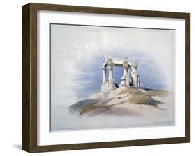 Temple of Wady Kardassy, Nubia, 19th Century-David Roberts-Framed Giclee Print