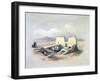 Temple of Wady Saboua, Nubia, 19th Century-David Roberts-Framed Giclee Print