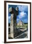 Temple of Warriors, with Pyramid of Kukulkan or El Castillo-null-Framed Giclee Print