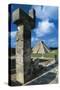 Temple of Warriors, with Pyramid of Kukulkan or El Castillo-null-Stretched Canvas