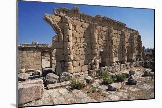 Temple of Zeus, 162, Jerash, Jordan Ad-null-Mounted Giclee Print