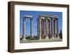 Temple of Zeus, Athens, Greece-Rolf Richardson-Framed Photographic Print