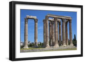 Temple of Zeus, Athens, Greece-Rolf Richardson-Framed Photographic Print