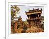Temple, Pemuteran, Bali, Indonesia, Southeast Asia, Asia-Melissa Kuhnell-Framed Photographic Print