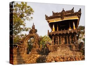 Temple, Pemuteran, Bali, Indonesia, Southeast Asia, Asia-Melissa Kuhnell-Stretched Canvas