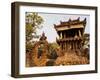 Temple, Pemuteran, Bali, Indonesia, Southeast Asia, Asia-Melissa Kuhnell-Framed Photographic Print