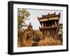 Temple, Pemuteran, Bali, Indonesia, Southeast Asia, Asia-Melissa Kuhnell-Framed Photographic Print