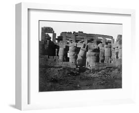 Temple Ruins, Egypt, 1852-Maxime Du Camp-Framed Giclee Print