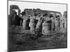 Temple Ruins, Egypt, 1852-Maxime Du Camp-Mounted Giclee Print