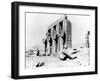 Temple Ruins, Nubia, Egypt, 1887-Henri Bechard-Framed Giclee Print
