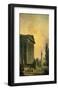 Temple Ruins-Hubert Robert-Framed Art Print