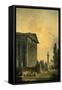 Temple Ruins-Hubert Robert-Framed Stretched Canvas