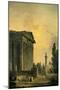 Temple Ruins-Hubert Robert-Mounted Art Print