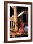 Temple Scene Burma-Christophe Boisvieux-Framed Art Print