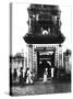 Temple, Singapore, 1900-null-Stretched Canvas