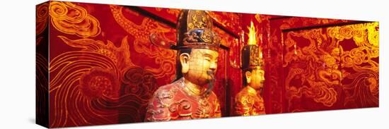 Temple Statues, Hoa Lu, Vietnam-null-Stretched Canvas