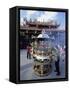 Temple, Taipei, Taiwan, Republic of China, Asia-Sylvain Grandadam-Framed Stretched Canvas