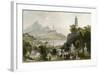 Temple Thundering Winds-Thomas Allom-Framed Art Print